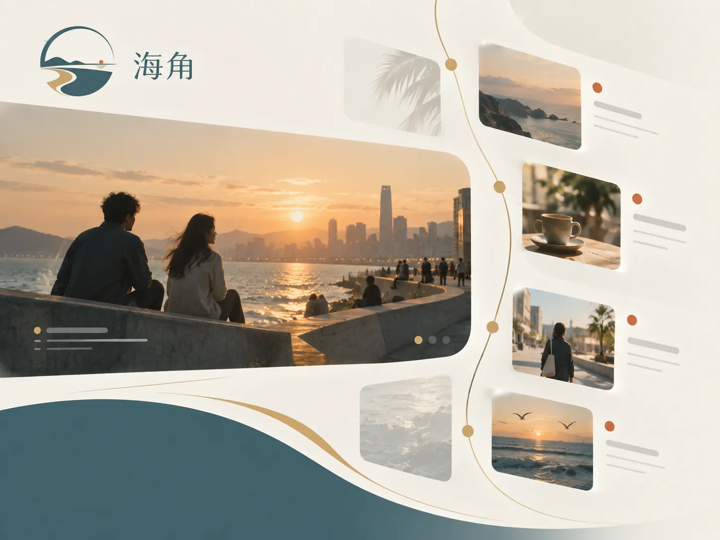 社区小型展览记录画面